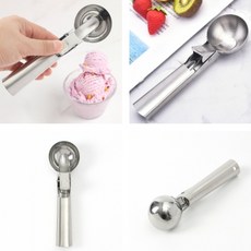 SM 동글동글 모양 5.5cm 샐러드수저 과일스푼