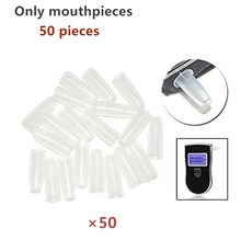 AT818/828/AT-65S 블로우 파이프 용 50PCS GREENWON 디지털 호흡 알코올 테스터 음주 측정기 마우스 피스, [01] 옵션1