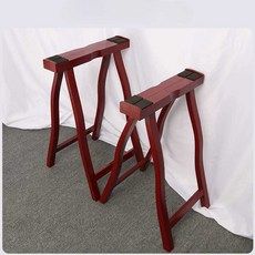 가야금 받침대 학생 프레임 스탠드 A자 지지대, 7. 마호가니+레드 스탠드 백, 1개