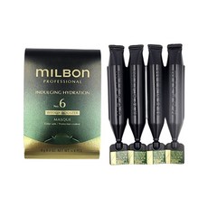 MILBON 哥德式 黑凜 漾澤 護髮 6劑 全髮性適用 髮膜, 1個, 36ml