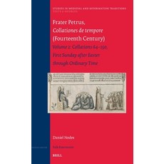(英文圖書)Frater Petrus Collationes de Tempore (Fourteenth Century): Volume 2: Collations... 精裝版, Brill, 英文