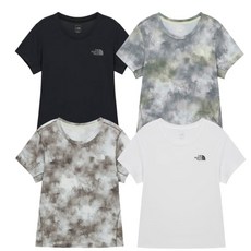 노스페이스 NT7US34 여성 TNF 런 반팔 티 LKQ026 CZX021