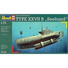 독일레벨 RV5125 German Submarine Type XXVIIB, 1개