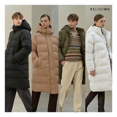 [릴리전] O 25FW 남녀공용 패딩 롱코트