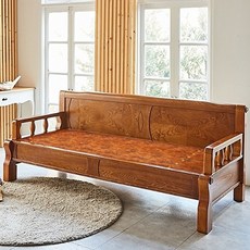 명품의료기 DS 5005SF 황토숯볼 흙소파, 브라운