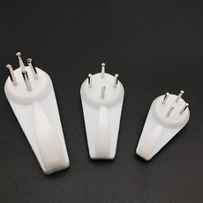 액자걸이 벽걸이 핀후크 후크걸이 벽핀 중 2x4cm 12112, 1개, 상세페이지 참조
