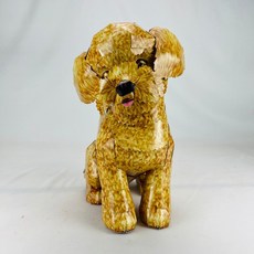 【宣羿】寵物貴賓狗造型金紙/紙紮