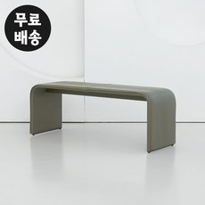 로미 고무나무 원목 3인용 벤치 식탁 의자 체어 대기실 까페 카페(1500브라운), 브라운
