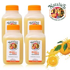 나탈리스 100% 오렌지 착즙 주스 250ml 4개입, 4개