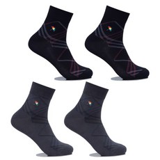 아놀드파마 남자정장양말 사선 단목 4켤레 SM003 장목 면양말 구두양말 2882344