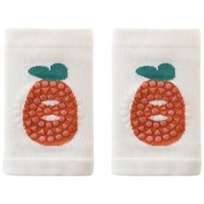 台灣快速出貨 寶寶護膝 嬰兒護膝 兒童護膝 防摔 學步 爬行護具 爬行護膝 防摔護具 走路練習 護膝 膝蓋保護, 胡蘿蔔, 1個