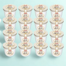 [16개]일본 오하요 쟈지푸딩 진하고 부드러운 저지우유푸딩 맛있는 일본간식 밀크푸딩, 16개, 115g