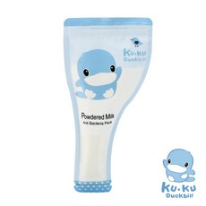 KUKU酷咕鴨 攜帶式奶粉分裝袋-25入, 1個