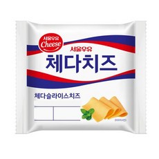 서울우유 체다 슬라이스 치즈 100g(5매)x5, 100g, 5개