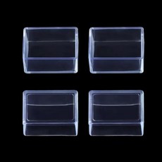 고무 가구 테이블 의자 실리콘 스크래치 방지 매트 식탁 캡 발 다리 보호대, [18] Rectangle 25X45mm, 1개