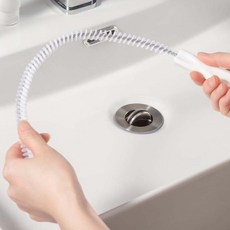 데일리공감 매직와이어 만능 배수구 뚫어뻥 청소솔 뚫어스틱 배수관 배수구청소기 세면대 하수구크리너