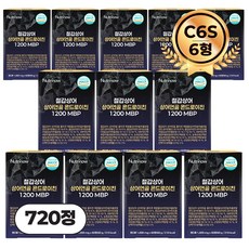 뉴트리나우 철갑상어 연골 콘드로이친 1200 MBP 6형 C6S 식약청 인증 HACCP, 12개, 60회분