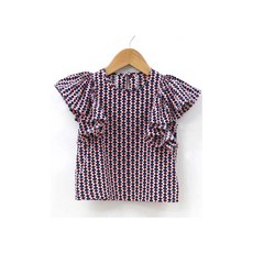 패션스타트 패턴인 P141 Blouse 아동 블라우스 셔츠 옷 패턴 도안 옷본 아동복, 1개, 혼합