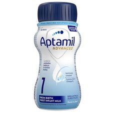 압타밀 어드밴스드 1단계 분유 신생아용 200ml 12팩 Aptamil Advanced 1 First Infant Baby Milk Ready