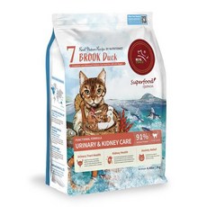 Real Power 瑞威 7號河畔雞鴨 全齡貓飼料 2kg 腎臟保健配方 高蛋白貓糧, 1個, 7號河畔雞鴨(泌尿腎臟), 混合口味