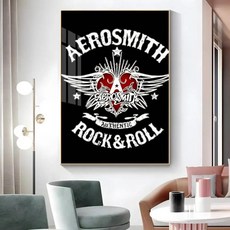 밴드 포스터 스티커 인쇄 방수 벽 예술 거실 침실 홈 장식, A. HEI-1