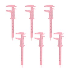 주얼리 계량과 호환되는 이중 스케일 다기능 150mm 캘리퍼 6개 측정 범위 0-150mm 버니어 캘리퍼, 분홍색, 핑크색, 사이즈 이미지 참고