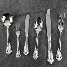 빈티지 퀸 커트러리 (11타입) 양식기 스푼 포크, 케익포크, 빈티지퀸커트러리, 1개