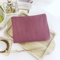 CRT 035 탐나요 레이온 스판 속 기모 원단 무지 패브릭 발열 보온 천, 1개, 인디핑크