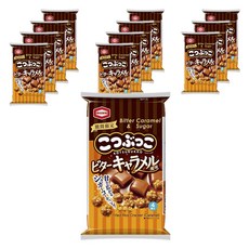 龜田製菓 焦糖風味小粒米果 4個入, 12個