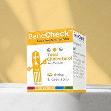 베네첵 2in1 콜레스테롤 시험지 25매 1box, 25개입, 1개