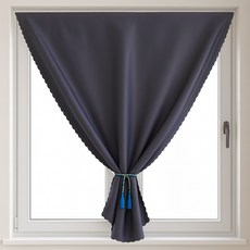 메이스 찍찍이 붙이는 암막커튼 창문형