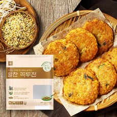 사옹원 알찬 녹두전 /혼술 안주 반찬 명절 제사 음식, 1kg, 6개
