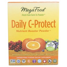 MegaFood 無糖維生素C補充粉, 63.9g, 1盒