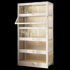 진열장 쇼케이스 피규어장 레고장 책장 장식장 4단 60 5단 80cm, 4단 60cm
