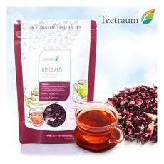 teetraum 히비스커스 120g 리필, 1개, 1개입