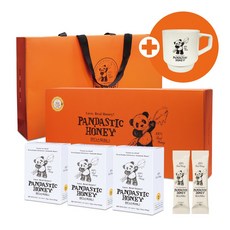 판다스틱허니 천연 꿀스틱 지리산 벌꿀 잡화꿀 답례품 10g X 15개, 3개, 150g