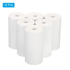 미니 즉석 카메라 용지 리필 인쇄 핫 페이퍼 1 롤 3 57x30mm, 03 6 Rolls White