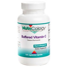 NutriCology 維他命C素食膠囊, 120顆, 1罐