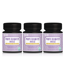 NEW NATURE 低分子魚膠原蛋白錠, 60顆, 3罐