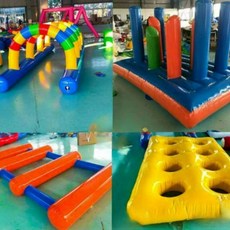 에어바운스 야유회 행사 장애물 경기 운동회 체육대회 게임 대형 체육 풍선 워크샵, 10 드릴구멍 5x3x3m, 1개