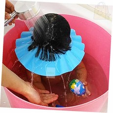 쏘굿픽 아기목욕 샴푸캡, 귀마개형 핑크