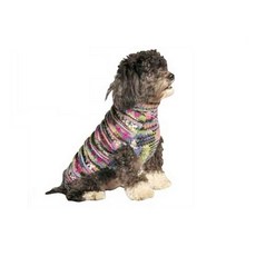 Chilly Dog Purple Woodstock 강아지 스웨터 XXS, Chilly Dog Purple Woodstock 강아