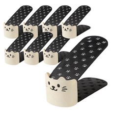 긱보드 고양이 신발 정리 슈즈렉, 블랙 8개
