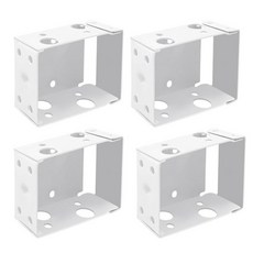 블라인드브래킷베네치안블라인드용금속브래킷화이트프로파일박스마운팅브래킷미니블라인드헤드레일브래킷6.4x4.5cm2-1/2x1-3/4인치118467