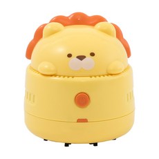 可愛動物造型 桌面吸塵器 懶人辦公小物, 小黃獅, 小黃獅