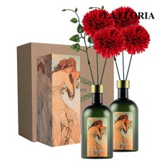 라플로리아 꽃 디퓨저, 2개, 500ml, S3제주동백향/B2국화(중)L12/레드