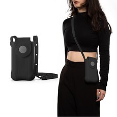 【Bone蹦克官方】新品簡約風泡泡隨身手機包二代 零錢包 迷你小包 斜背包 (買就送一卡通綁_顏色隨機)