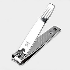 국산 네일 클리퍼 라운드형 / 커브형 손톱깍이 발톱깍이, 1개