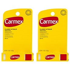 Carmex 小蜜媞 經典護唇膏 SPF15, 單色, 4.25g, 2支