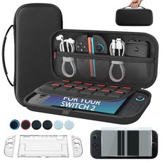 Holldimde CARRY 캐리ing CASE 케이스 ACCESSORIES 액세서리 Bundle for Nintendo Switch 2 TRAVEL 트래블 12 Game C